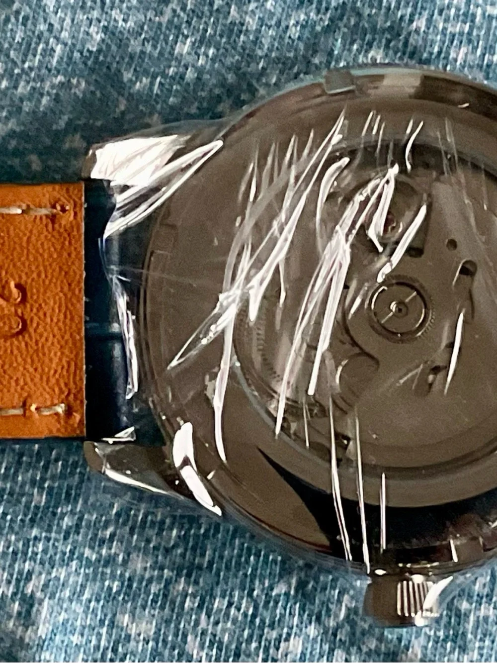 Brand New Superb Blue Radiant Dial Oumashi Cocktail Watch w Date